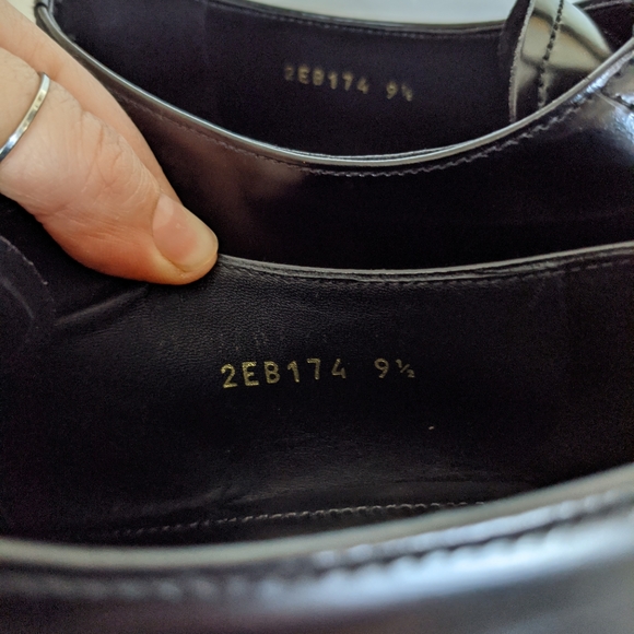 Prada Brushed leather derby shoes 9.5 - Picture 10 of 13